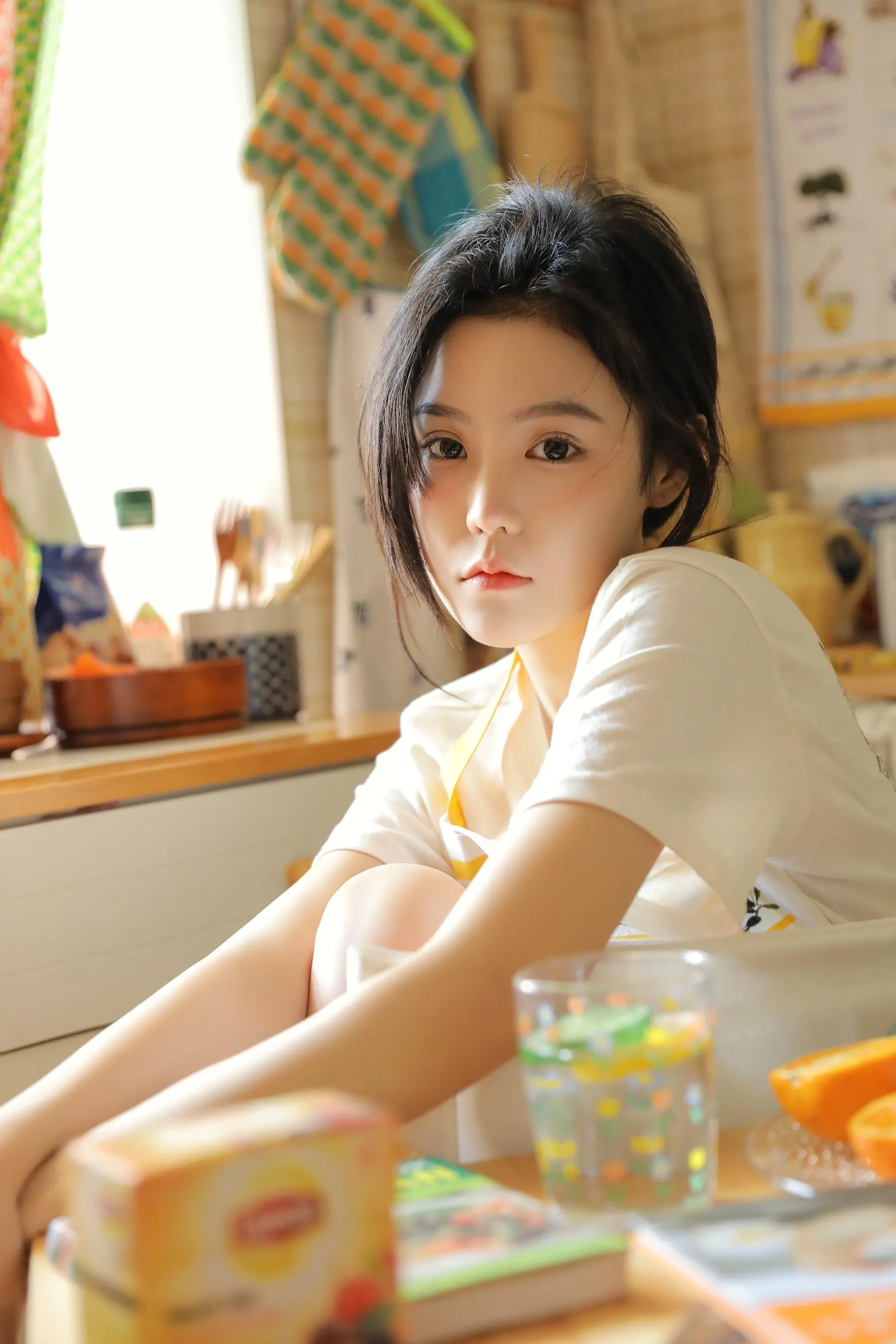 [YITUYU艺图语]2022.07.07 橙味小厨娘 苡萱mua [43P]插图